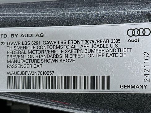 Used 2022 Audi e-tron GT Prestige w/ Prestige Package AWD/4WD image 24