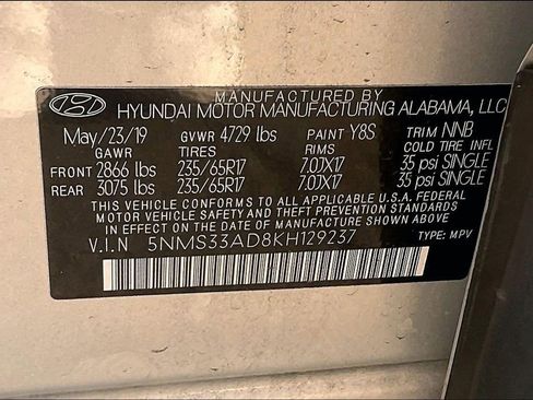 Used 2019 Hyundai Santa Fe SEL image 30