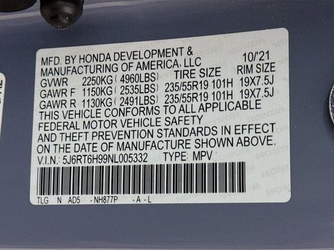 Used 2022 Honda CR-V Touring image 33