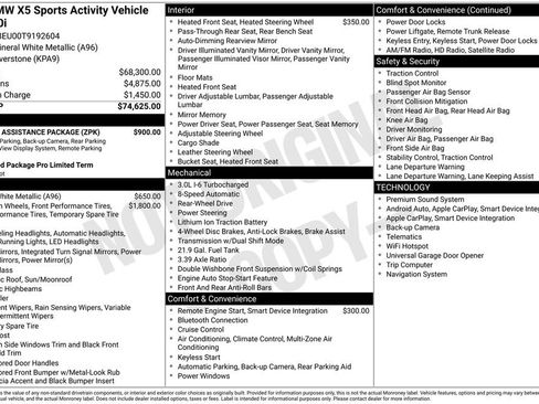 Used 2026 BMW X5 sDrive40i w/ Parking Assistance Package RWD image 6