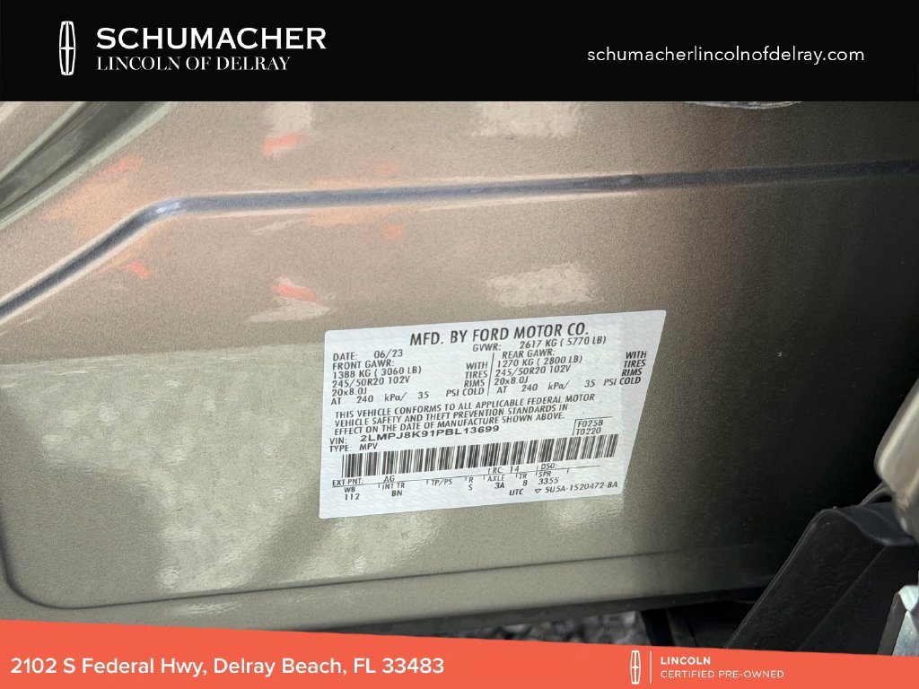 Certified 2023 Lincoln Nautilus Reserve AWD/4WD image 18