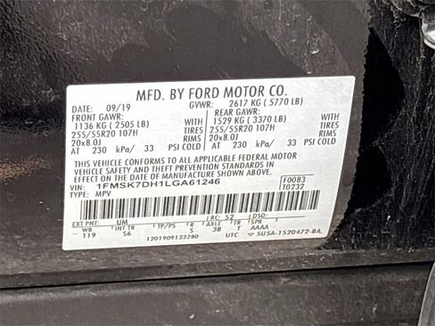 Used 2020 Ford Explorer XLT w/ Equipment Group 202A image 33