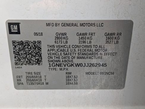 Used 2018 Chevrolet Traverse LT AWD/4WD image 32