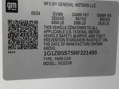 Used 2024 Chevrolet Malibu LS FWD image 33