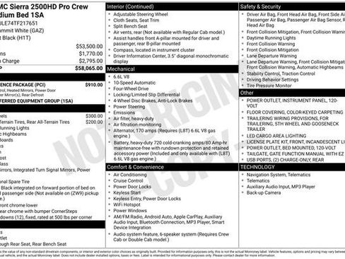 New 2026 GMC Sierra 2500 Pro w/ Convenience Package image 3