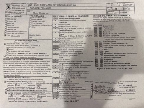 Certified 2025 GMC Sierra 1500 SLT w/ SLT Premium Plus Package image 30