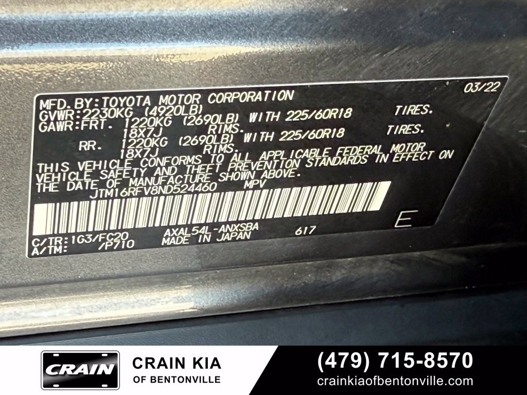 Used 2022 Toyota RAV4 SE AWD/4WD image 33
