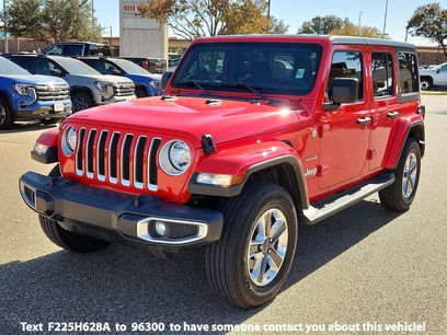 Used 2020 Jeep Wrangler Unlimited Sahara