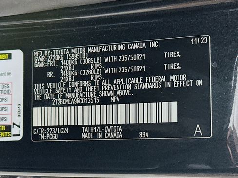 Certified 2024 Lexus RX 500h F Sport w/ Convenience Package AWD/4WD image 32