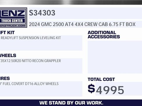 Used 2024 GMC Sierra 2500 AT4 w/ AT4 Premium Plus Package image 2