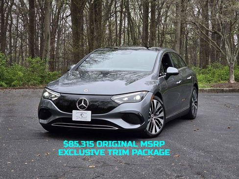 Used 2023 Mercedes-Benz EQE 350+ 4MATIC Sedan w/ Exclusive Trim Package image 1