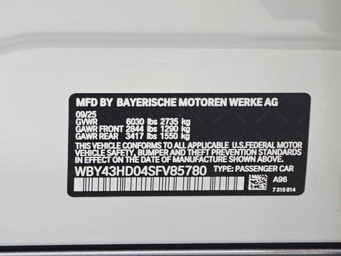 New 2025 BMW i4 xDrive40i image 29