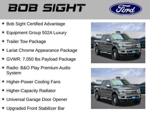 Used 2018 Ford F150 Lariat w/ Equipment Group 502A Luxury AWD/4WD image 3