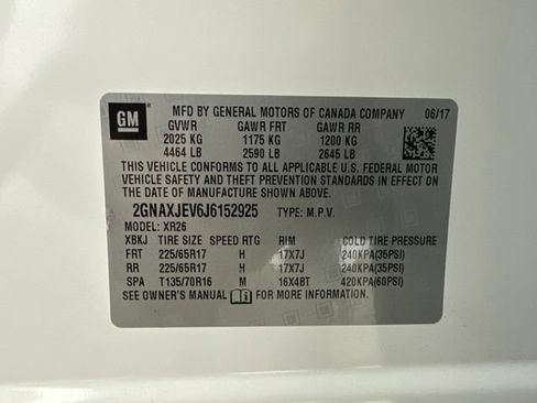 Used 2018 Chevrolet Equinox LT w/ Sun & Infotainment Package FWD image 31