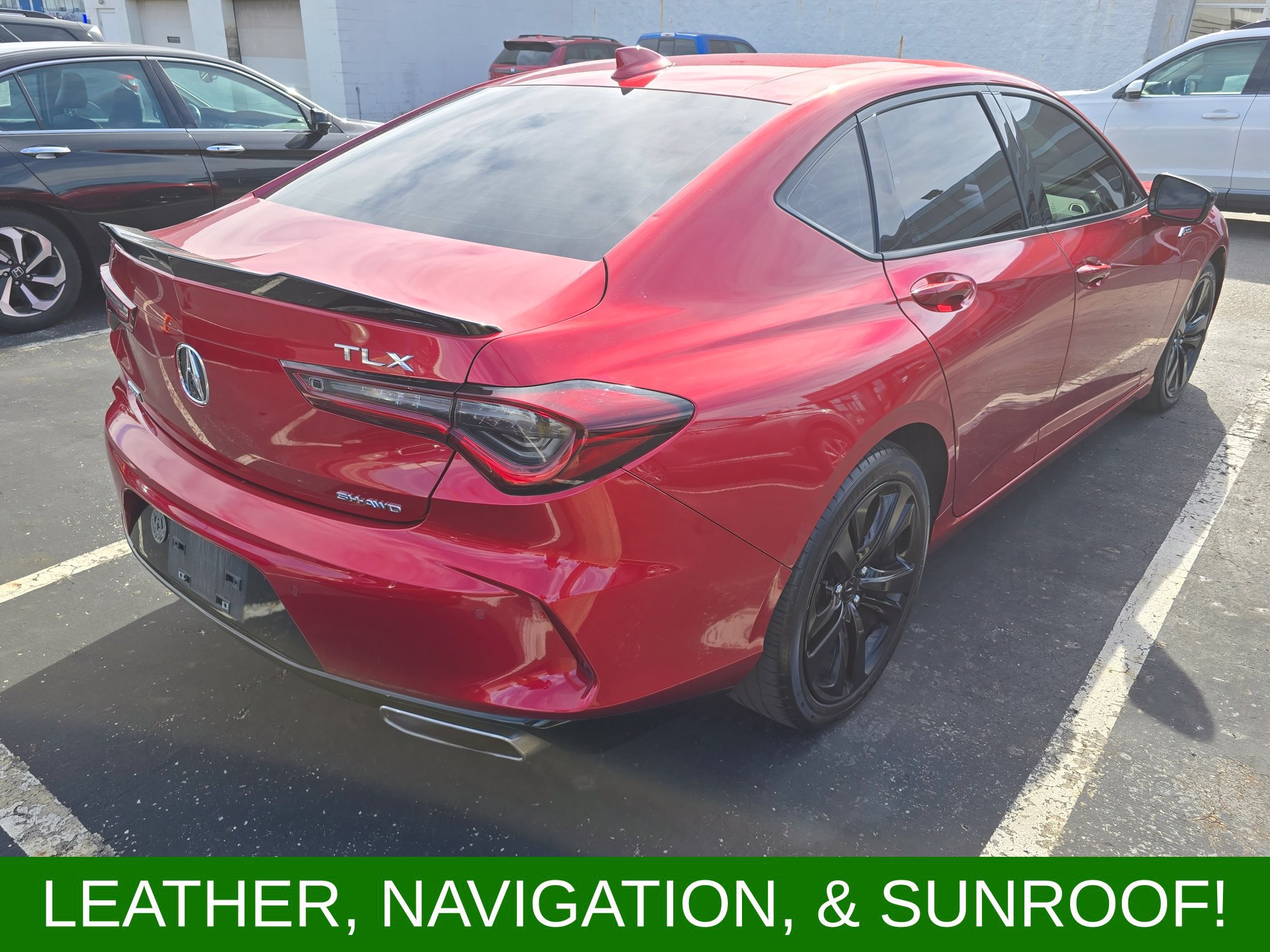 Used 2023 Acura TLX w/ A-SPEC Package AWD/4WD image 3