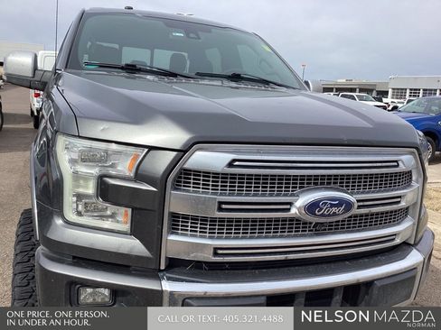 Used 2016 Ford F150 Platinum w/ Equipment Group 701A Luxury image 2