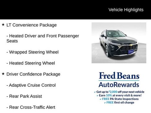 Used 2025 Chevrolet Trax LT w/ Driver Confidence Package FWD image 10