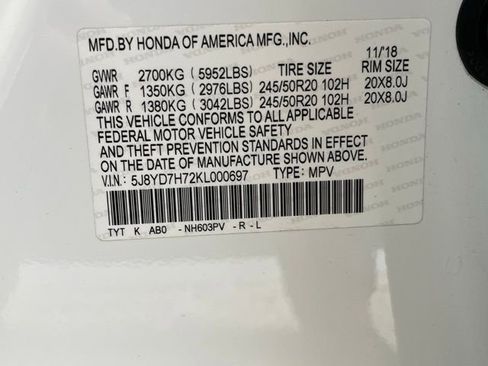 Used 2019 Acura MDX Sport Hybrid w/ Advance Pkg image 39