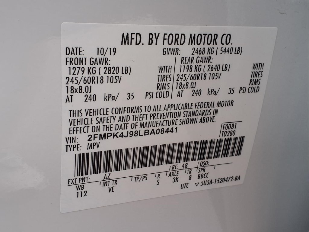 Used 2020 Ford Edge SEL w/ Convenience Package AWD/4WD image 25