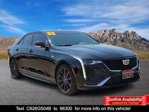 Used 2022 Cadillac CT4 Sport RWD image 1