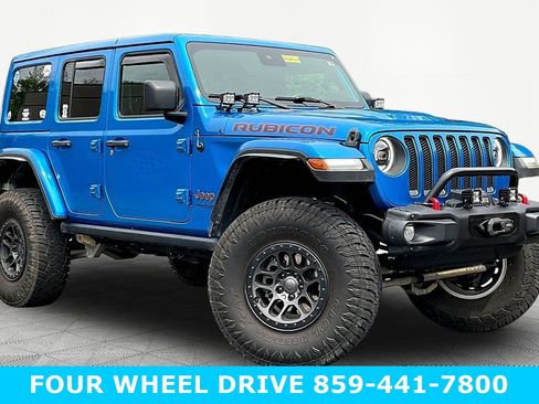 Used 2022 Jeep Wrangler Unlimited Rubicon w/ Xtreme Recon 35" Tire Package AWD/4WD image 3