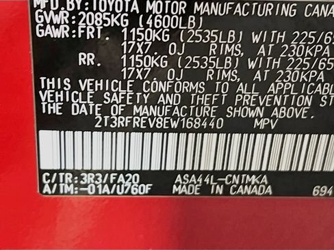 Used 2014 Toyota RAV4 XLE AWD/4WD image 29