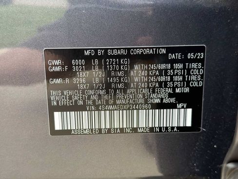 Certified 2023 Subaru Ascent Premium w/ Convenience Package AWD/4WD image 29