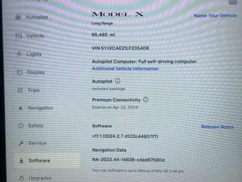 Used 2020 Tesla Model X Long Range AWD/4WD image 22