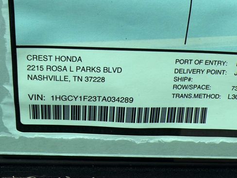 New 2026 Honda Accord LX image 18