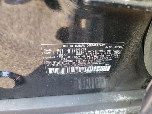 Used 2023 Subaru Outback Onyx Edition image 10