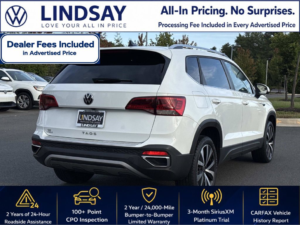 Used 2023 Volkswagen Taos SE w/ Panoramic Sunroof Package FWD image 3