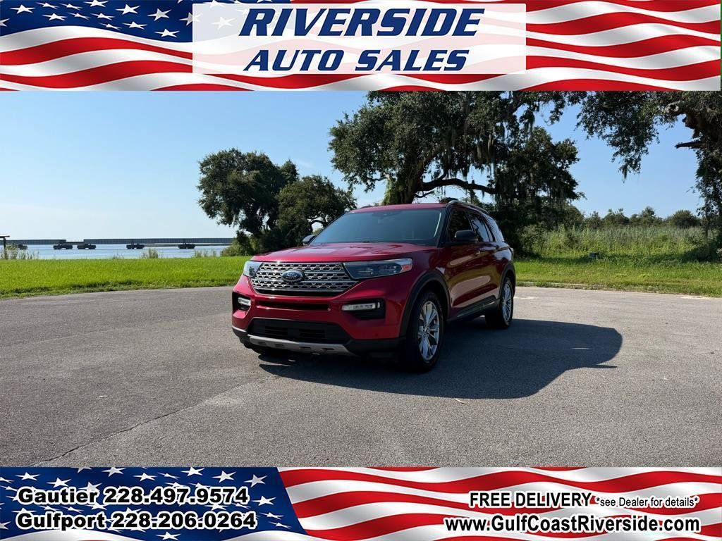 Used 2021 Ford Explorer Limited w/ Equipment Group 301A RWD image 1