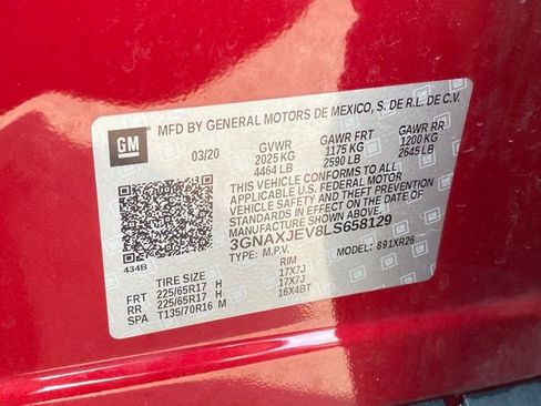 Certified 2020 Chevrolet Equinox LT w/ Driver Convenience Package image 24