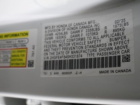 Used 2025 Honda Civic Sport image 47