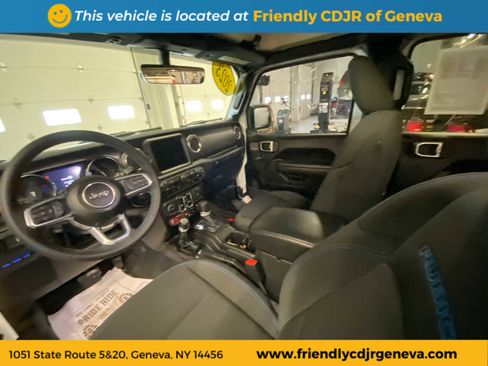 Used 2023 Jeep Wrangler Unlimited Rubicon 4xe w/ Steel Bumper Group image 21