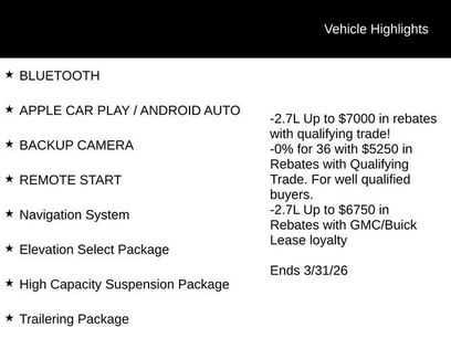 New 2026 GMC Sierra 1500 Elevation w/ Elevation Select Package