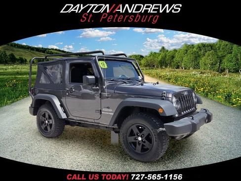 Certified 2018 Jeep Wrangler Sport AWD/4WD image 1