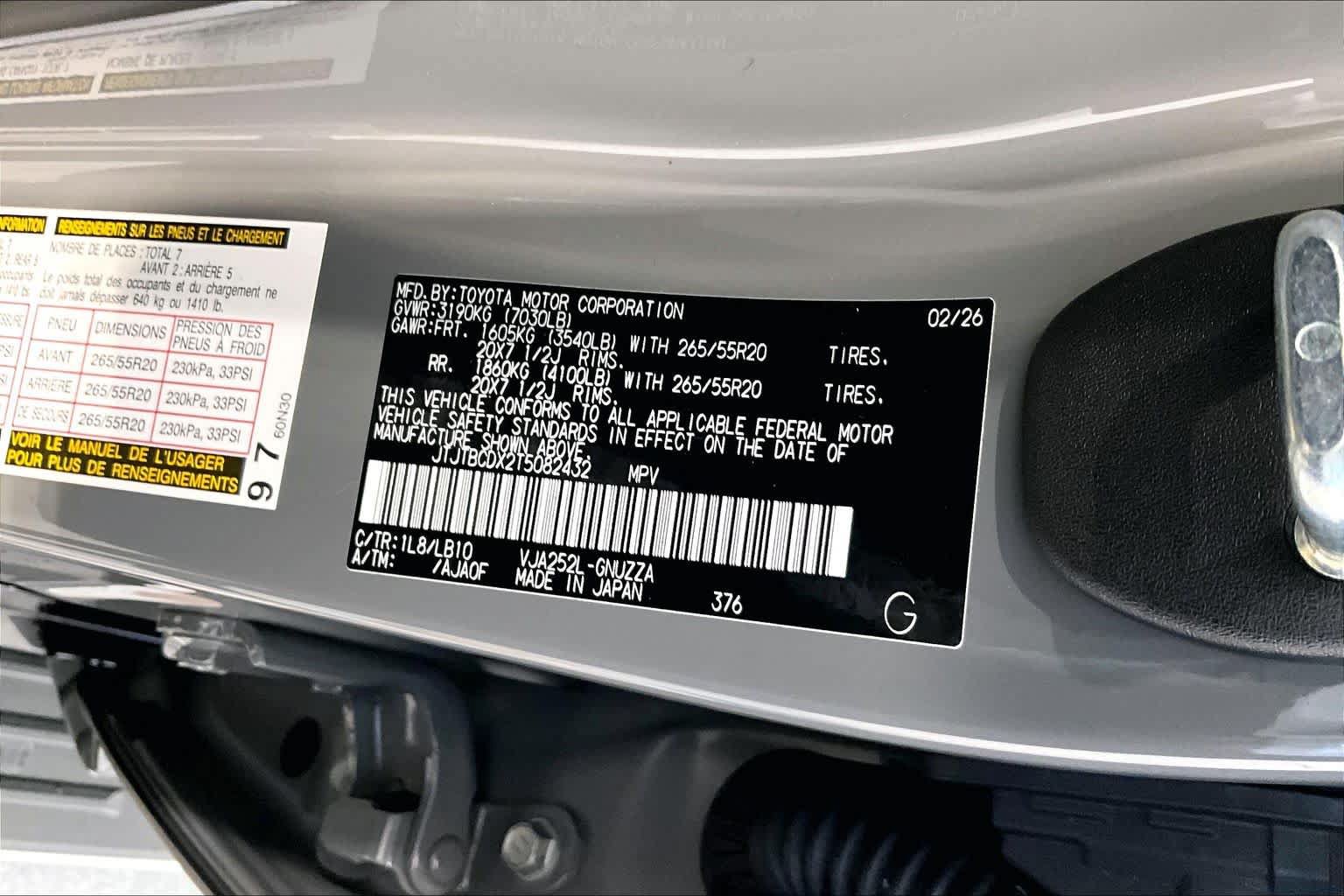 Certified 2026 Lexus GX 550 w/ Accessory Package (2T) AWD/4WD image 19