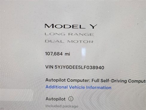 Used 2020 Tesla Model Y Long Range image 3