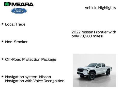 Used 2022 Nissan Frontier PRO-4X w/ Off-Road Protection Package image 8