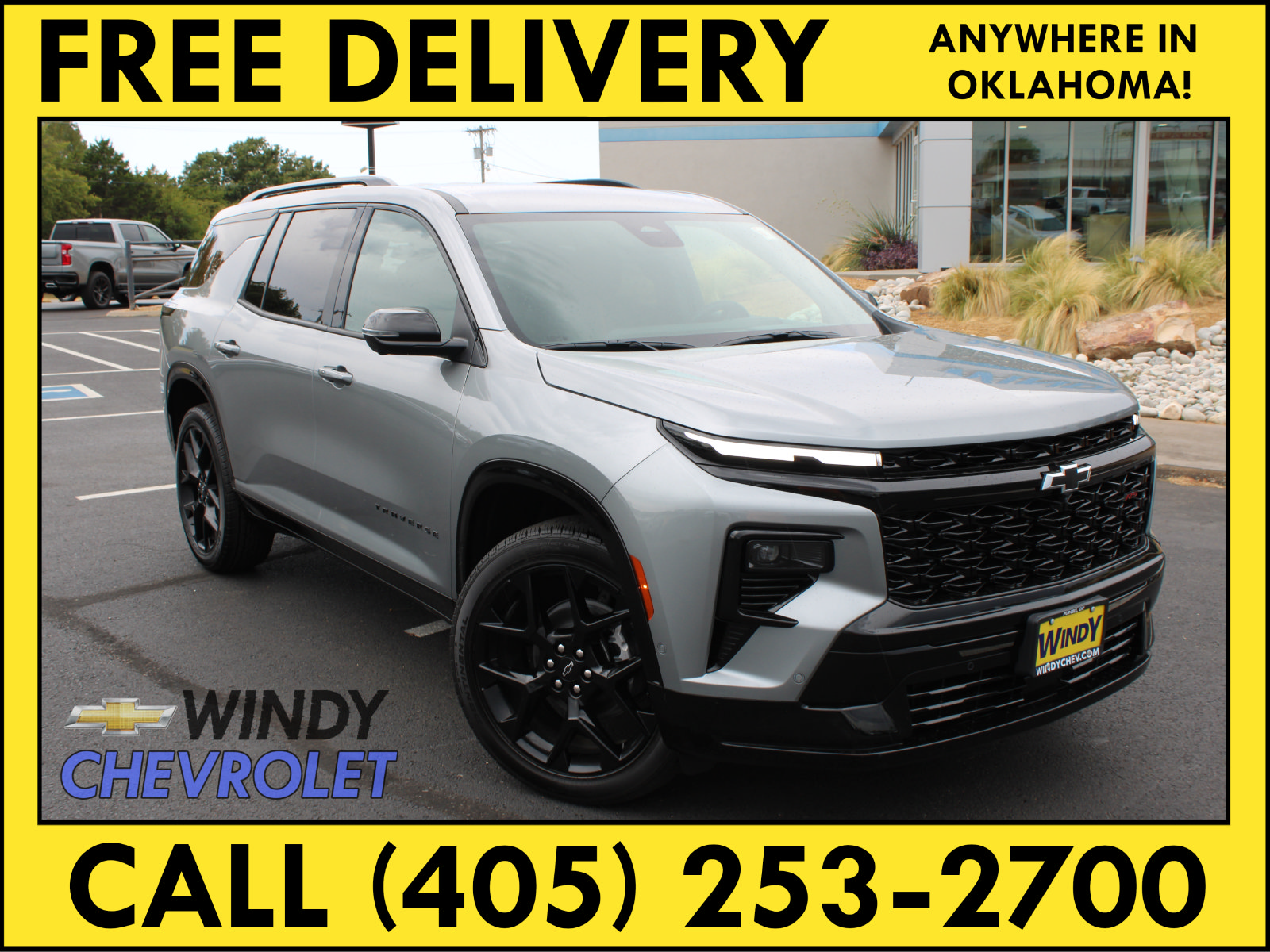 New 2026 Chevrolet Traverse RS w/ LPO, Floor Liner Package FWD image 1
