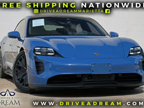 Used 2023 Porsche Taycan GTS AWD/4WD image 2
