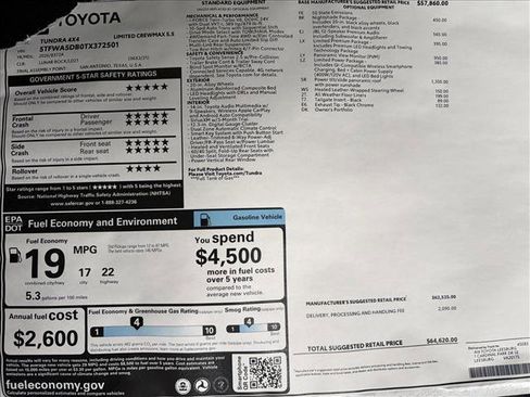 New 2026 Toyota Tundra Limited image 24