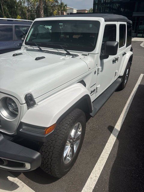 Used 2020 Jeep Wrangler Unlimited Sahara AWD/4WD image 3