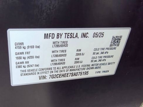 Used 2025 Tesla Cybertruck Cyberbeast image 12