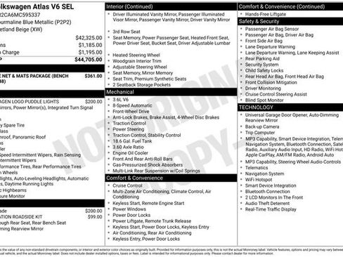 Used 2021 Volkswagen Atlas SEL FWD image 38