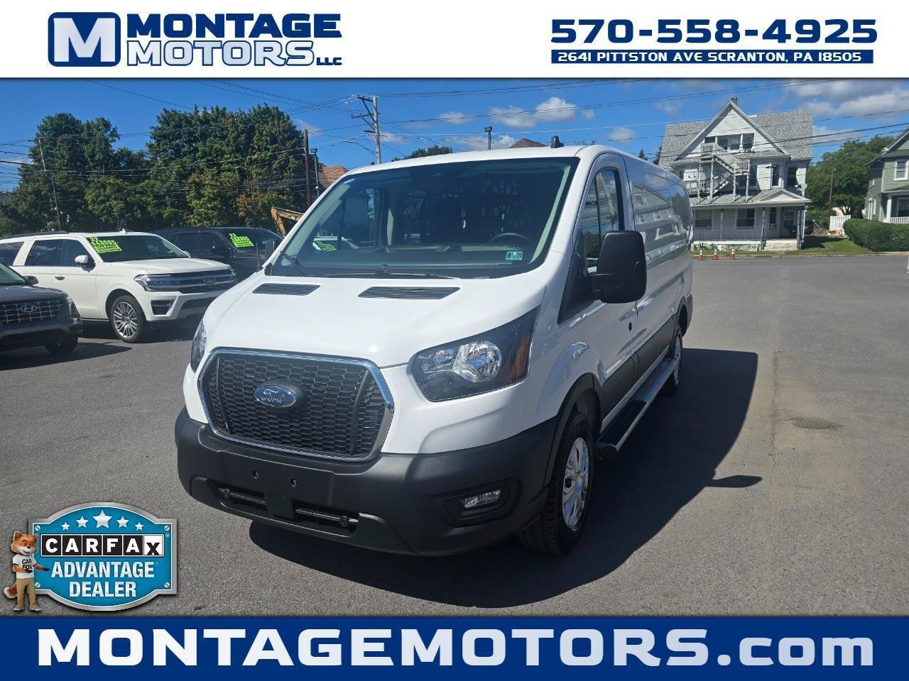Used 2025 Ford Transit 250 Low Roof w/ Exterior Upgrade Package RWD image 1