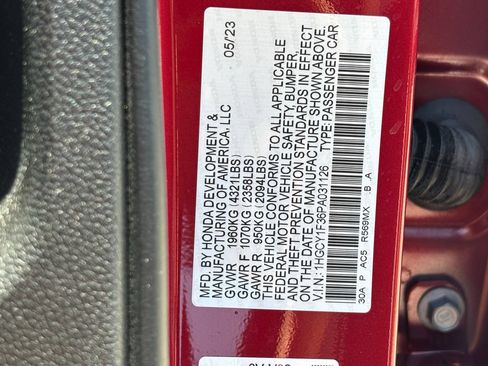 Certified 2023 Honda Accord EX image 31