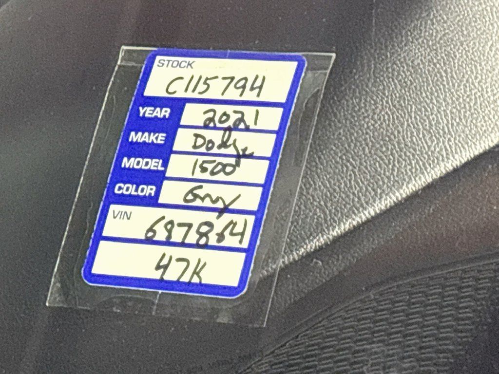 Used 2021 RAM 1500 Big Horn AWD/4WD image 25