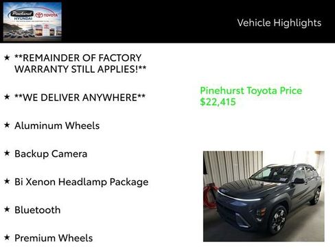 Used 2025 Hyundai Kona SEL AWD/4WD image 20